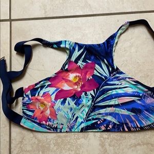 halter swim top
